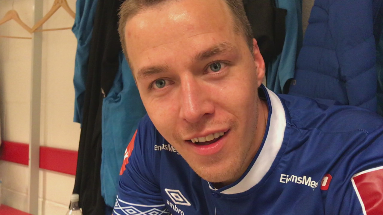 Karlsen etter seieren i Bergen